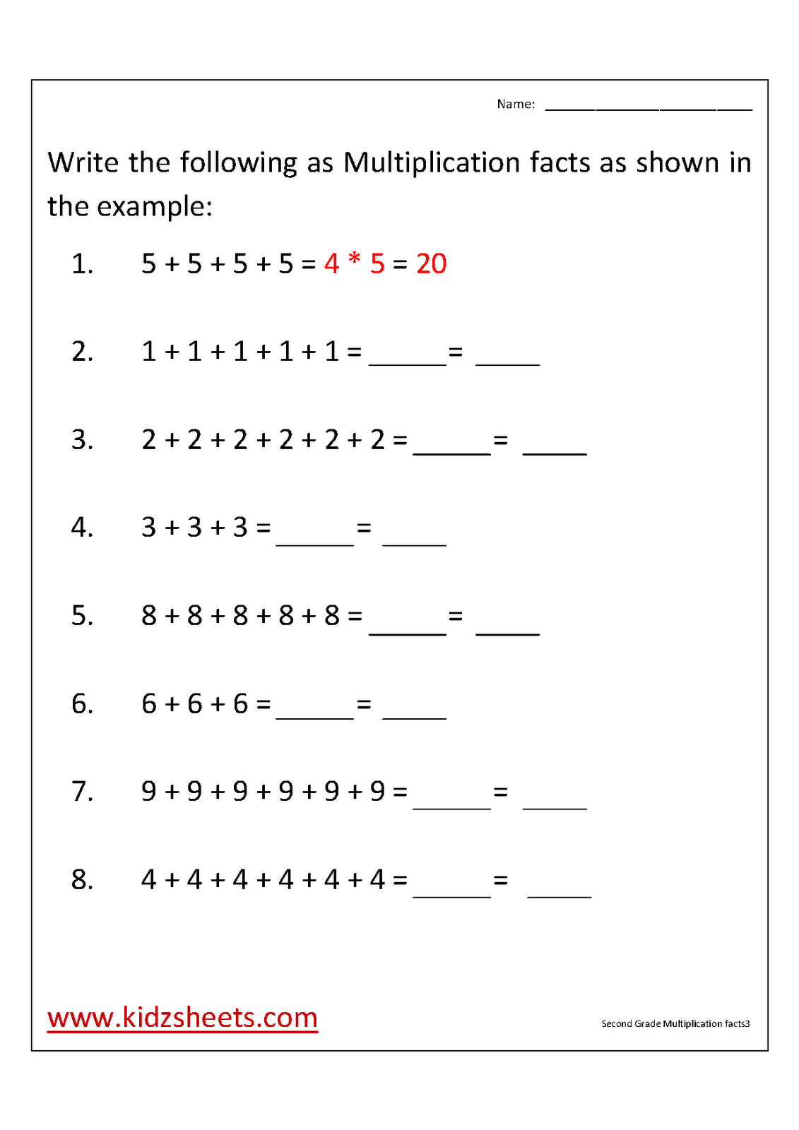 kidz-worksheets-second-grade-multiplication-facts-worksheet3