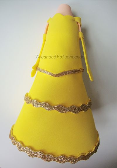 vestido-fofucha-bella-tutorial-fofuchos-bella-y bestia-colaboración-con-creavea