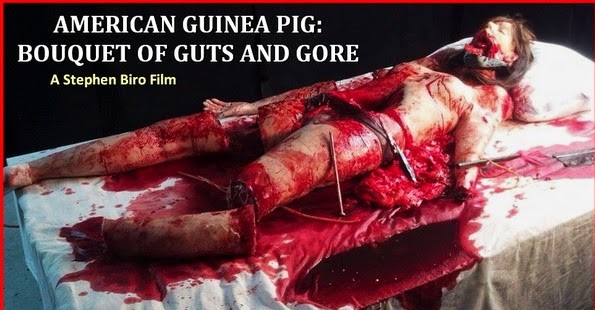 [Crítica] AMERICAN GUINEA PIG: BOUQUET OF GUTS AND GORE - Stephen Biro, 2014