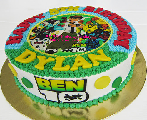 Birthday Cake BEN10  Ai-sha Puchong Jaya