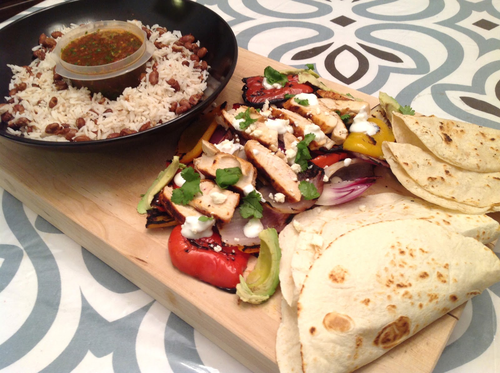 my back pages jamie oliver's 15 minute meals chicken fajitas