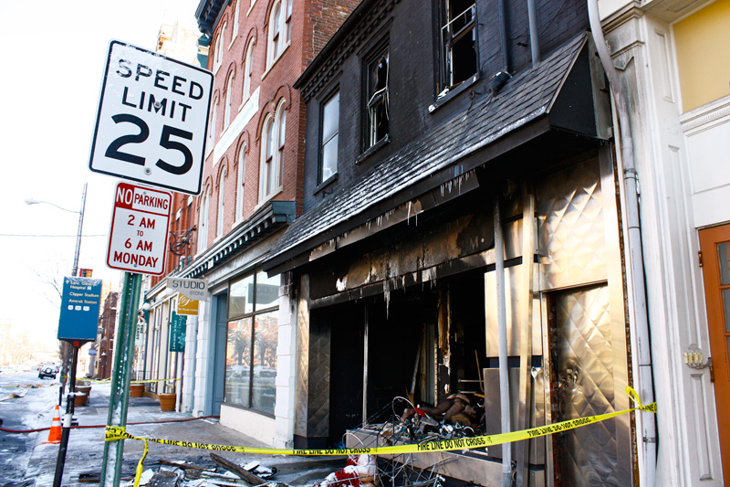 Renovation Soup Fire at ZAP & Co. Causes Damage to Pillar and Other