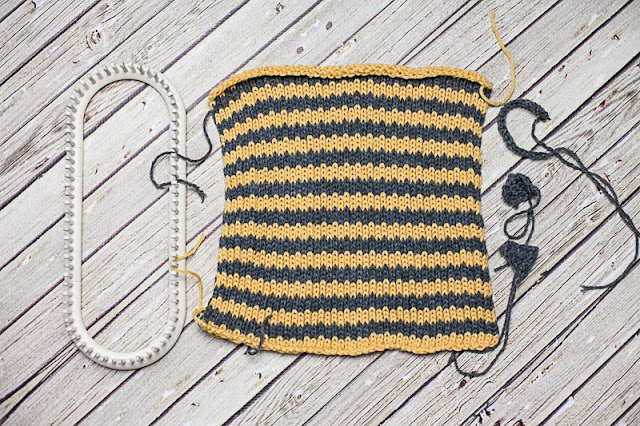 loom knit cat, loom knit stuffed animal, loom knit cat pattern, free pattern, free loom knitting patterns, striped cat, knit cat pattern, knit cat, loom knitting, loom knit amurigami, amurigami, 