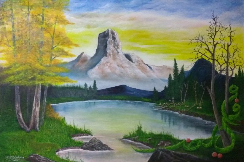 Kumpulan Kaligrafi Kontemporer Indah Dan Cantik Hahuwa