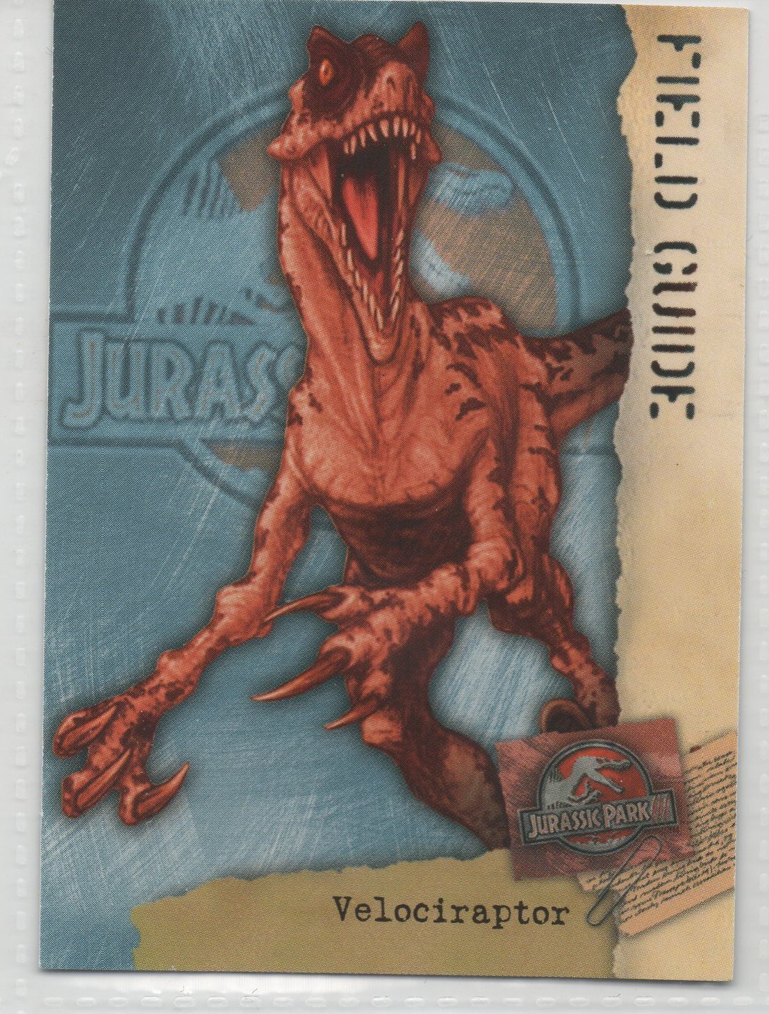 Jurassic Park Saga A Cinematic Universe Inkworks® Jurassic Park 3