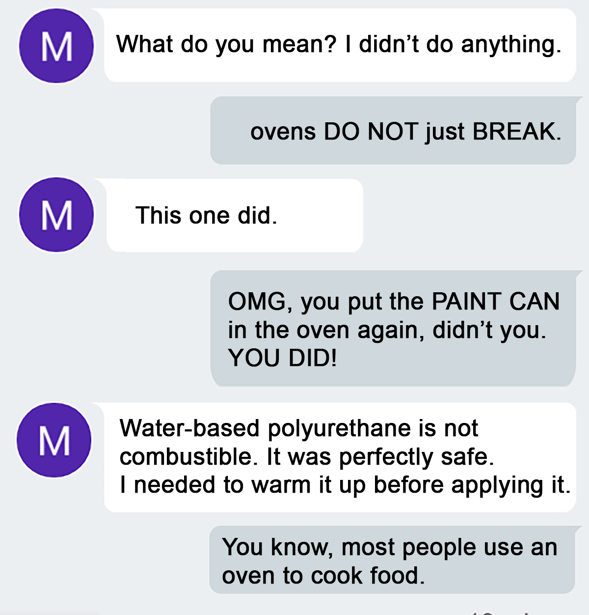 Life with a Physicist Exploding Ovens