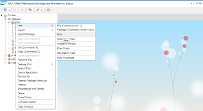 SAP HANA XS Classic, Access your first data in a SAP HANA XSC Application