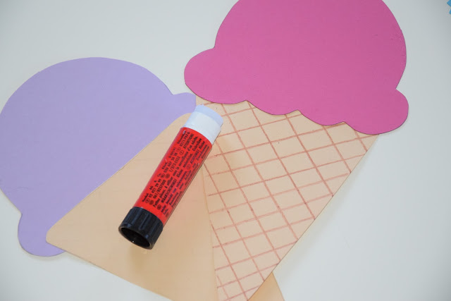 Familie und mehr : Leckere Eistüten als Kinderzimmer-Deko