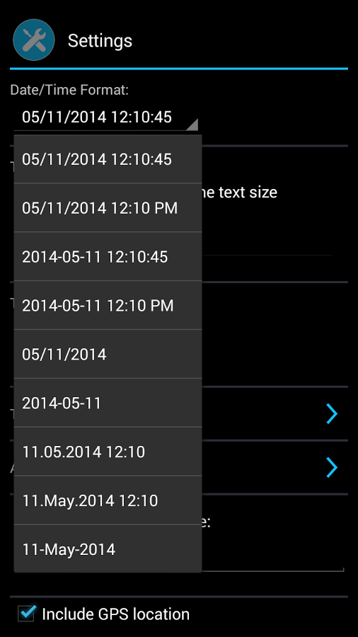 Camera timestamp pro. Timestamp camera.