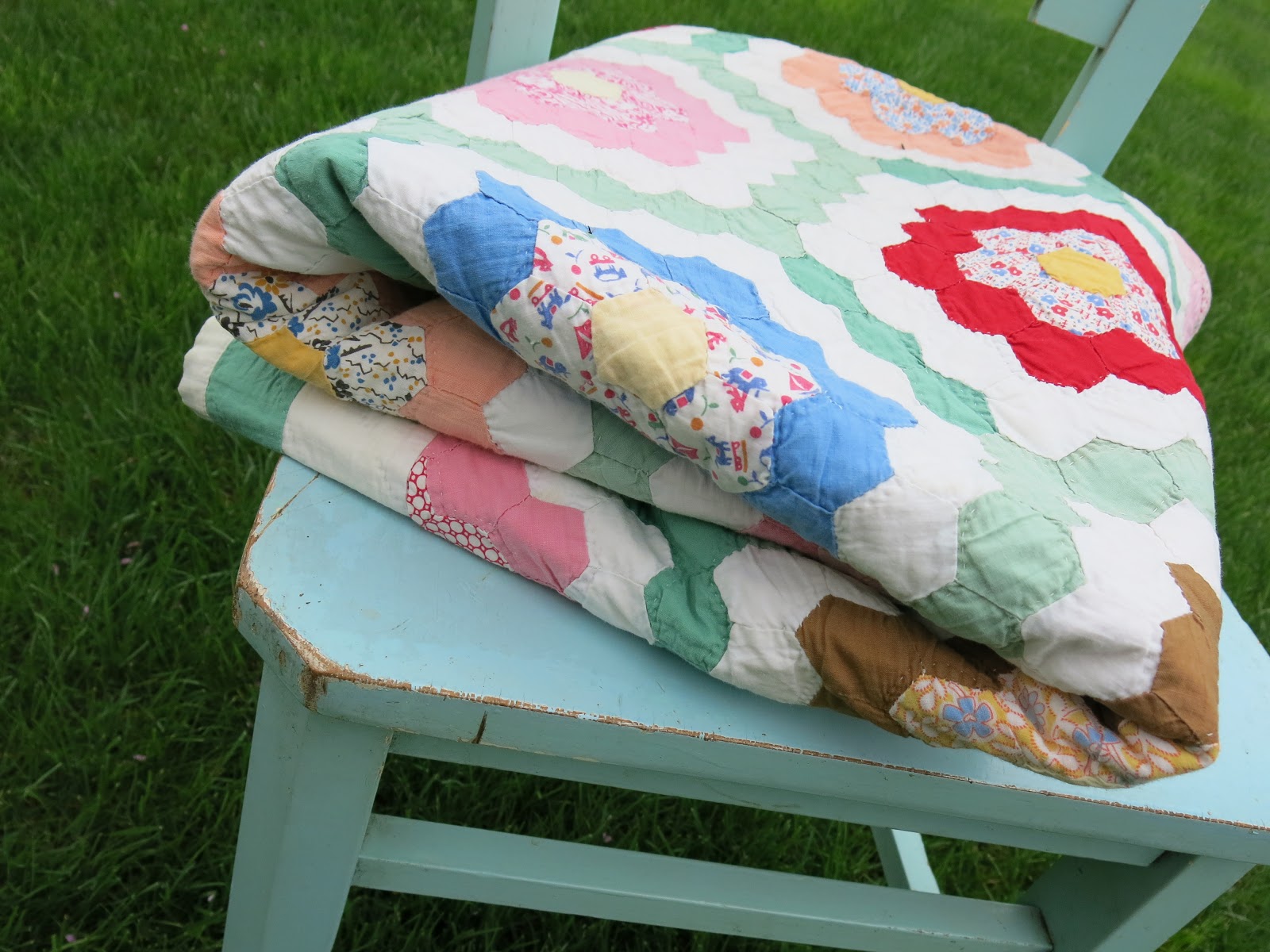 Miss Andrea Quilts Cleaning Vintage Quilts