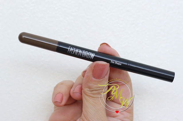 a photo of Maybelline Fashion Brow Duo Shaper in shade Light Brown.