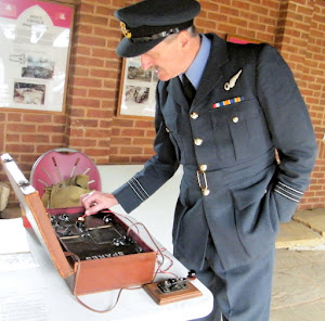 WWII Re-enactor and Spy Suitcase Radio