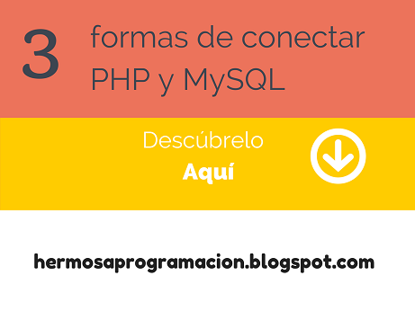 Tutorial para conectar Php con MySQL a través de MySQLi y PDO