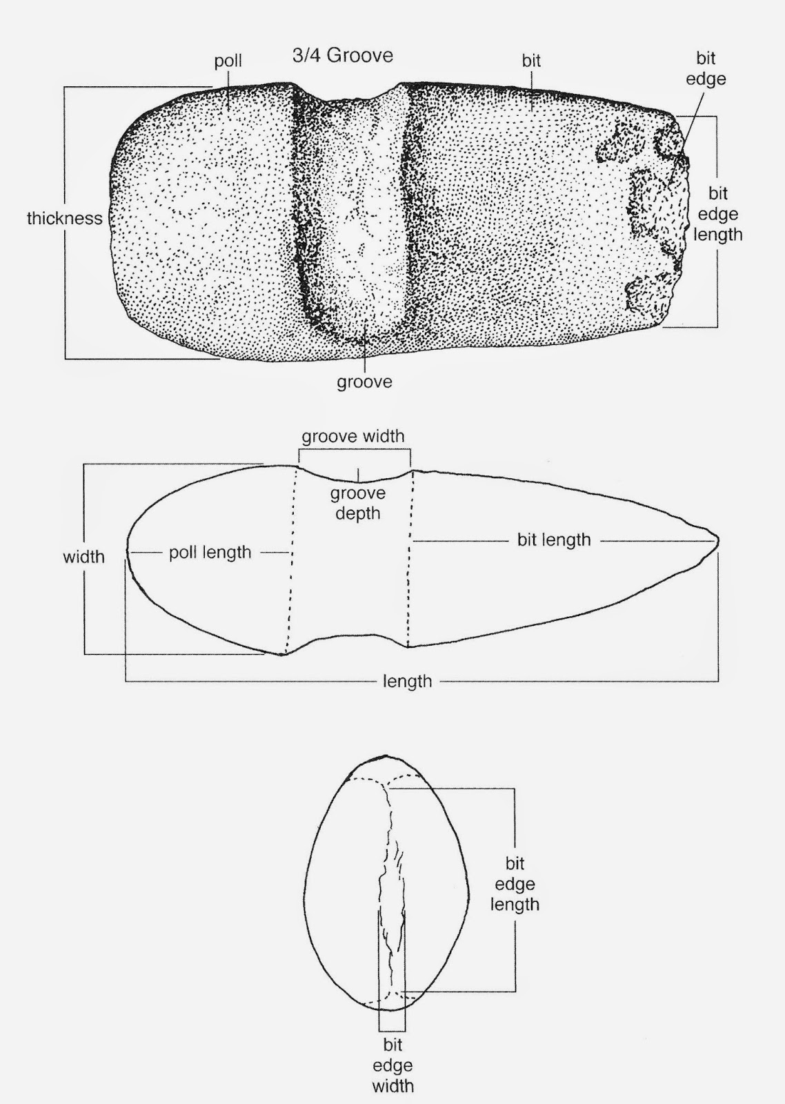 This Week In Pennsylvania Archaeology Groovin' with stone axes