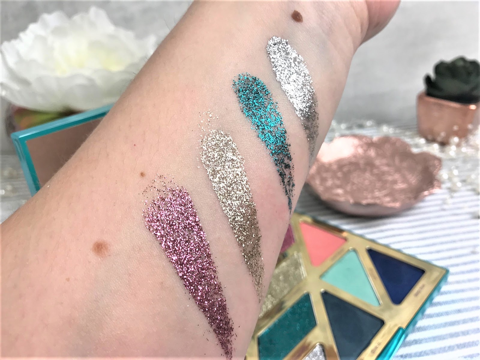 Tarte High Tides & Good Vibes Eyeshadow Palette Review + Swatches