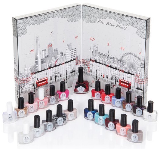 A list of six beauty advent calendars that ship worldwide in 2015.