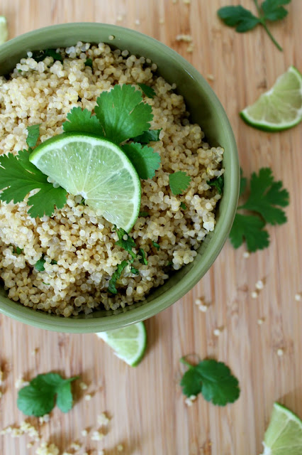 must make: cilantro lime quinoa!