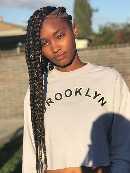 ✘ 29 Jumbo Lemonade Braids Hairstyles That will Turn Your Head Give your hair a glam makeover with braids like these ✘ 29 Jumbo Lemonade Braids Hairstyles That will Turn Your Head