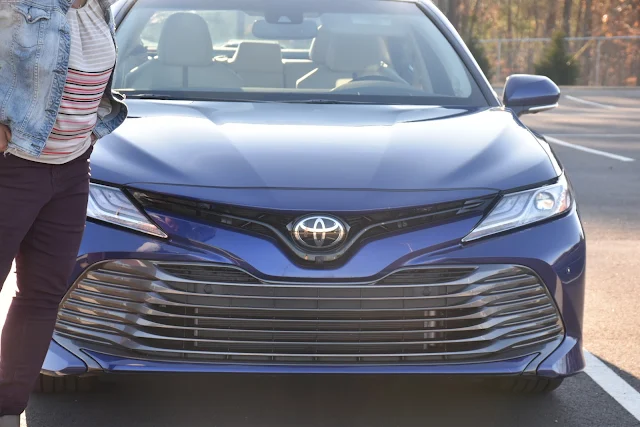Sedan with the Best Safety Features: 2018 Toyota Camry XLE  via  www.productreviewmom.com