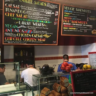 order counter at Caffe Bianco in San Francisco