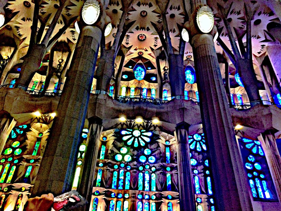 La luz es fundamental en el templo