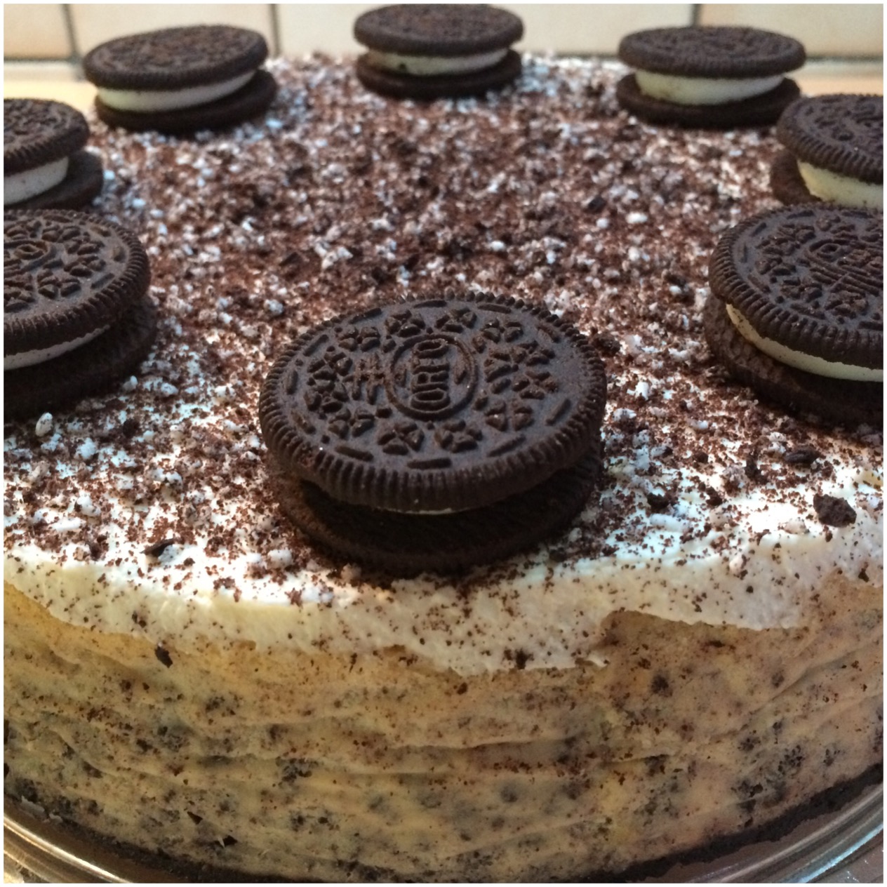 ApfelStrudel Kuchen Oreo Cheesecake {Alma Obregón}
