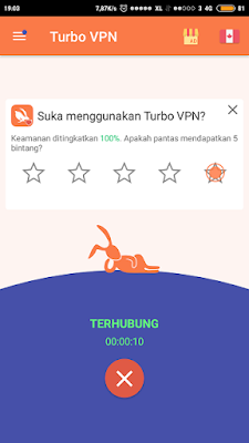 Tampilan terhubung