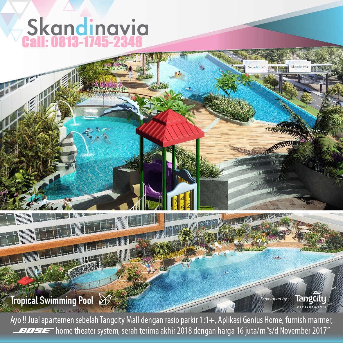 Apartment Skandinavia Tang City Tangerang Selatan