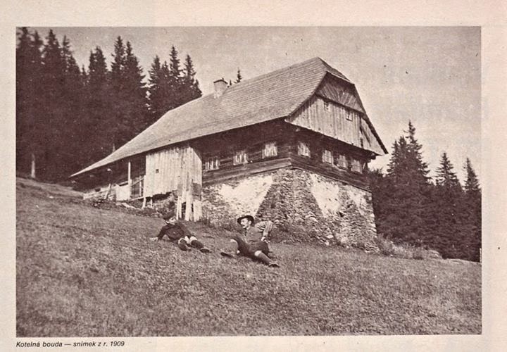 Kotelská bouda v roce 1909