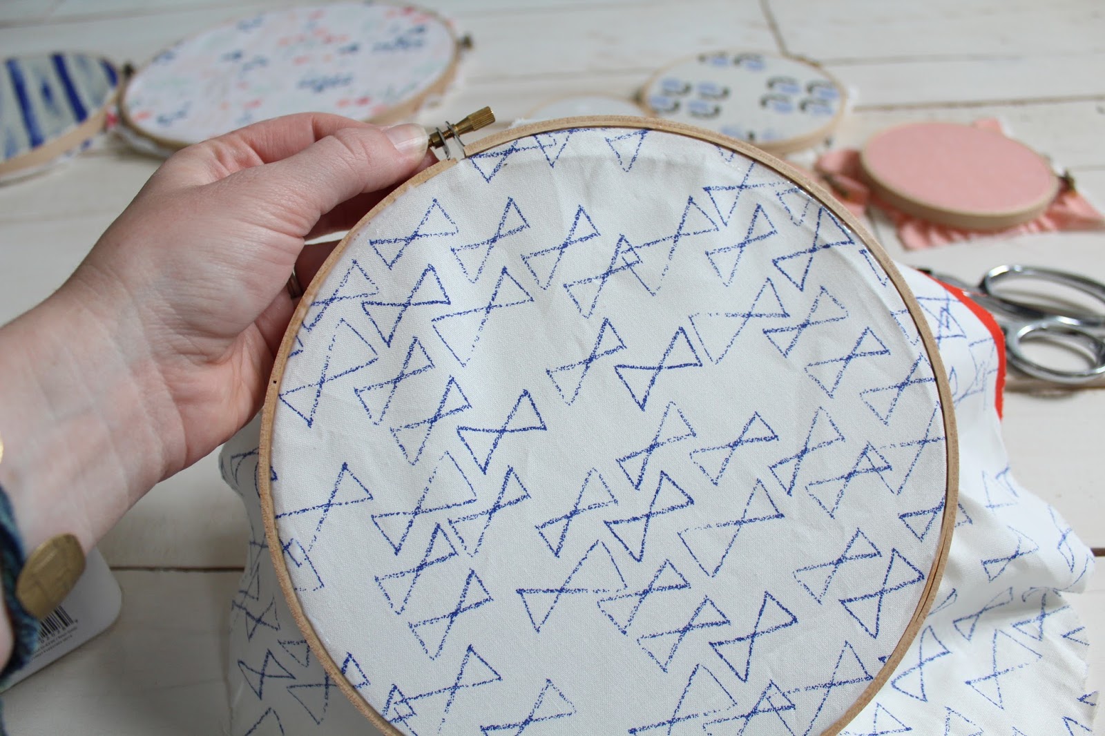 Homemade Kindness How to Create an Embroidery Hoop Gallery