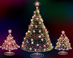 christmas wallpapers merry hd desktop 3d tree animated iphone lights background xmas trees navidad nature vector christmaswallpapers christams abstract light
