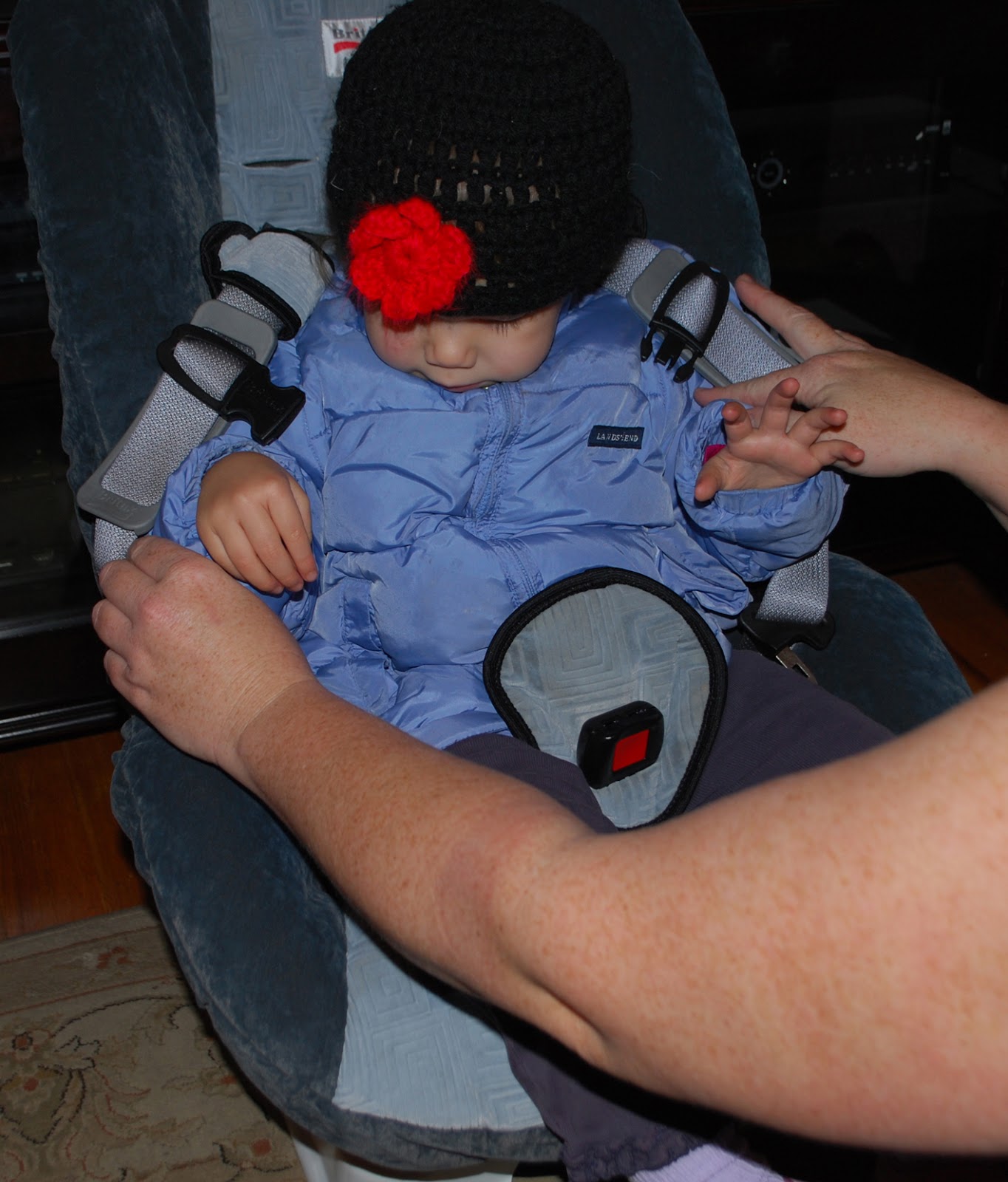 Green Grandma Car Seats and Winter Coats How to Keep the Little Ones