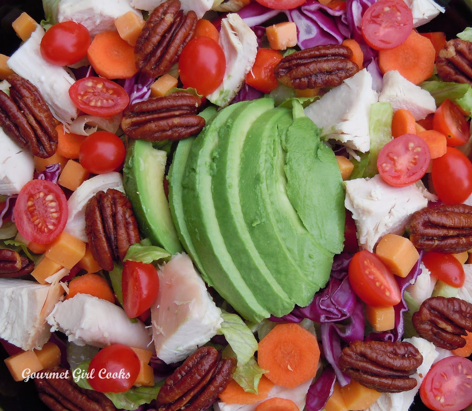 Gourmet Girl Cooks Salad Bar in a Bowl