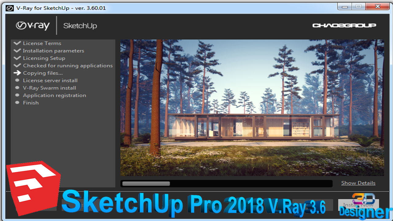 fur vray 3.6 sketchup