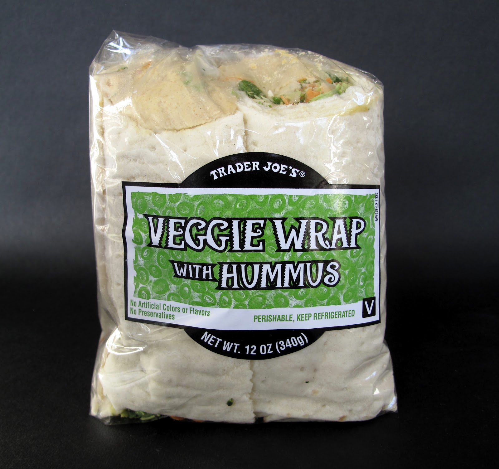 The Laziest Vegans in the World Trader Joe's Veggie Wrap With Hummus