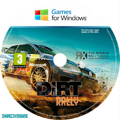 Dirt Rally Disk Label