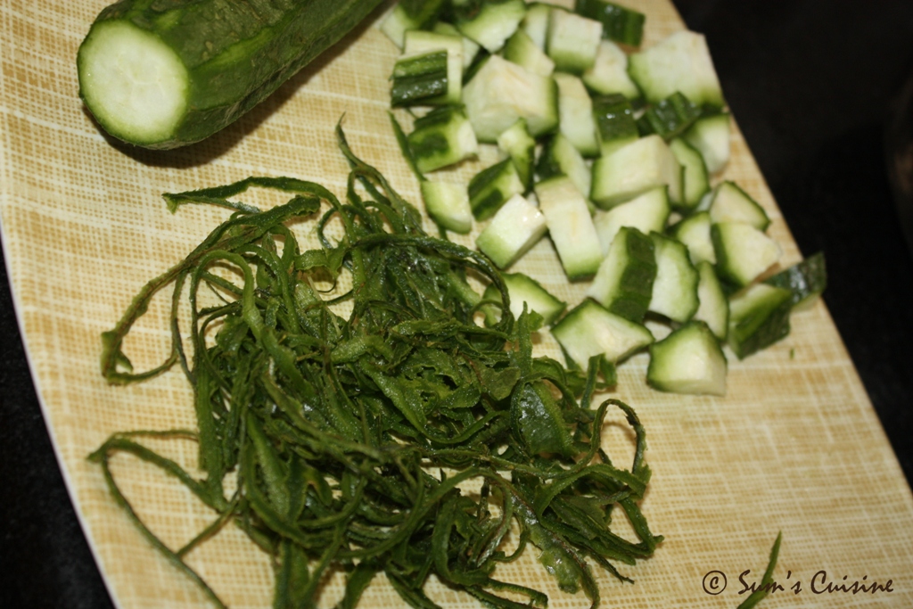 Sum's Cuisine: Ridgegourd-Peel Chutney