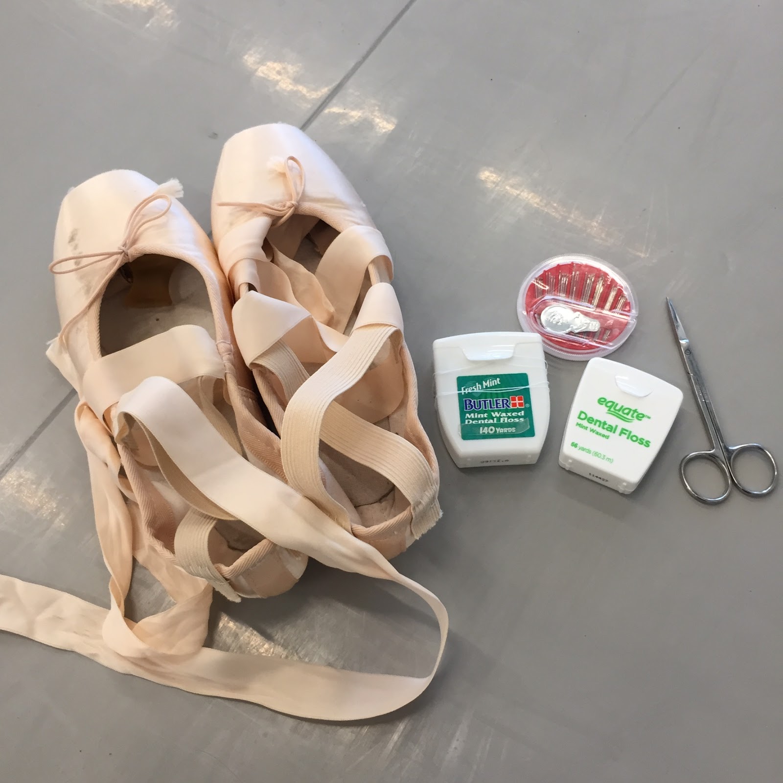 Materials and Tools Needed In Sewing Pointe Shoes