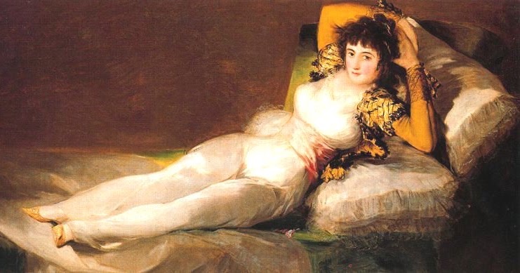Haz un experimento lápiz maldición Aprendemos Español: ´Maja Desnuda/Vestida´ de Goya: Mi cuadro favorito en  el Prado