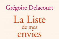 Lundi Librairie : La liste de mes envies - Grégoire Delacourt