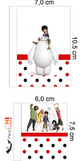 Big Hero 6: Etiquetas Candy Bar para Imprimir Gratis. Etiquetas de Big Hero 6 para imprimir gratis.