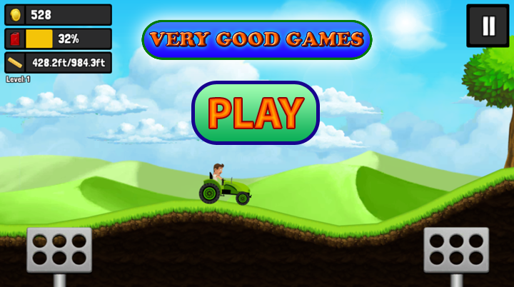 Free online driving game Crazy Hill Driver for computers, tablets, smartphones