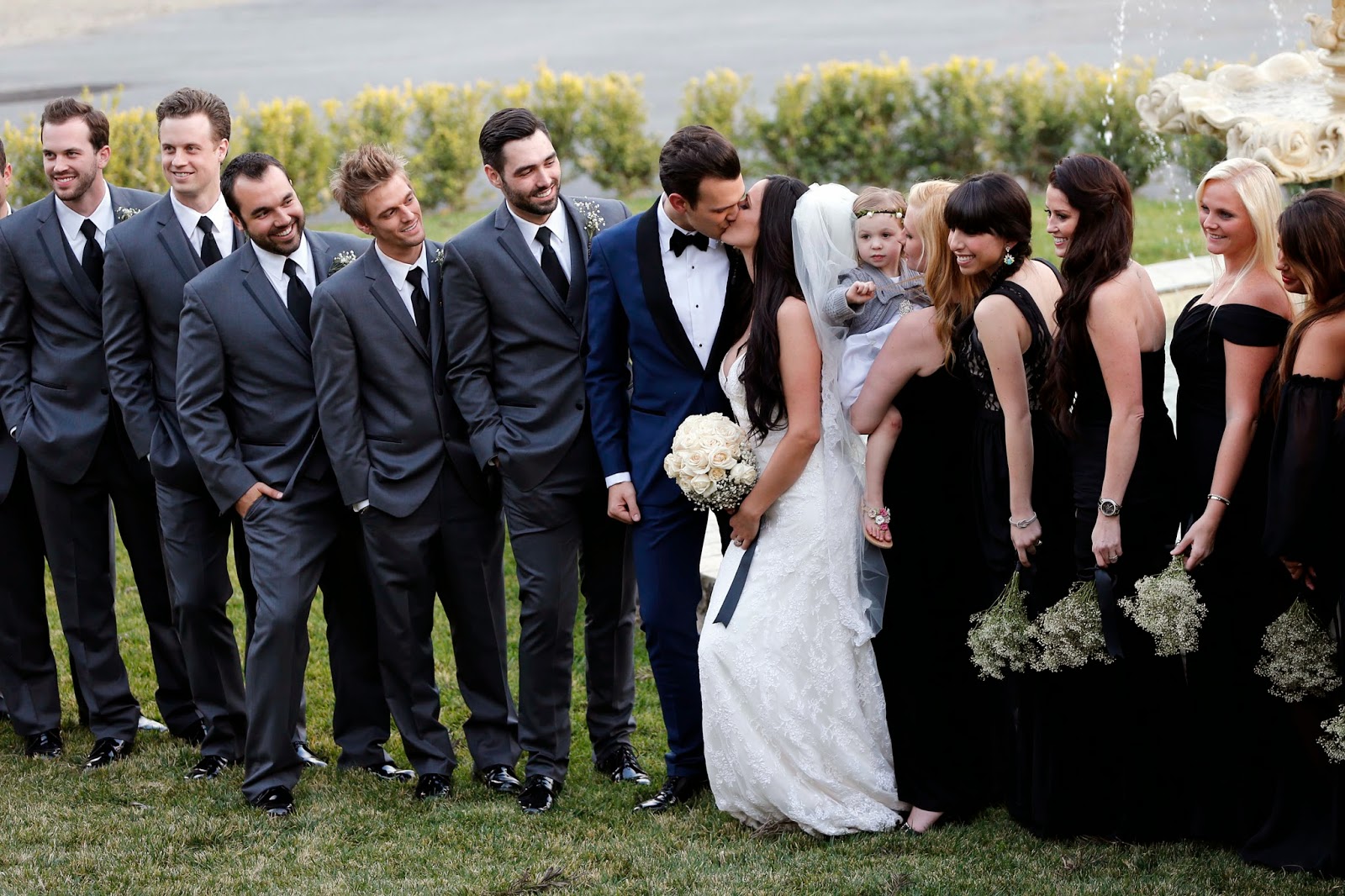 Red Carpet wedding Angel Carter and Corey Conrad Red Carpet Wedding