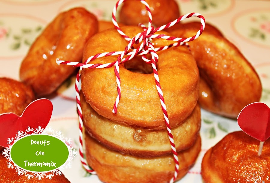 DONUTS CLÁSICOS CON THERMOMIX RECETA PASO A PASO