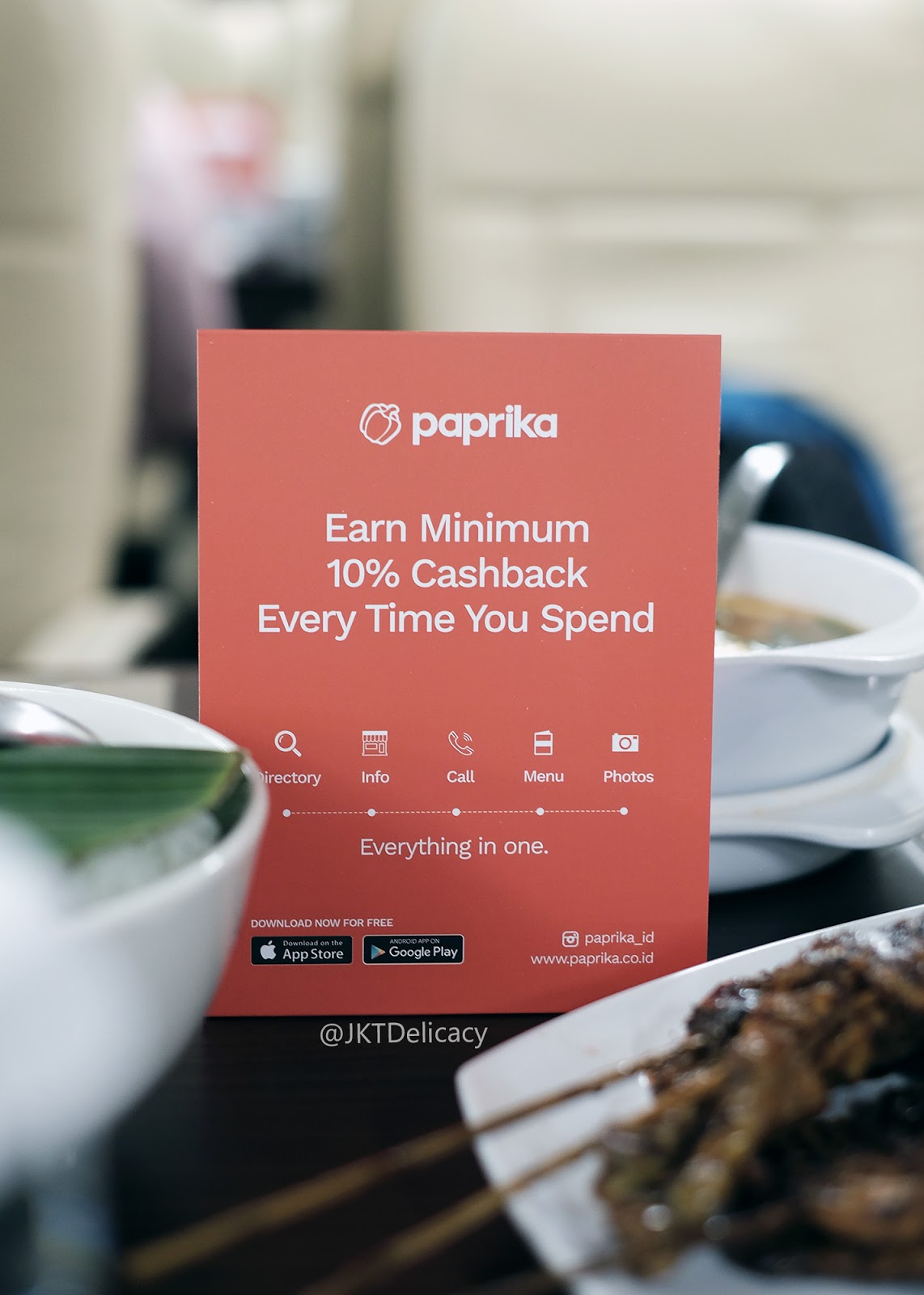 PAPRIKA App Cash Back Application