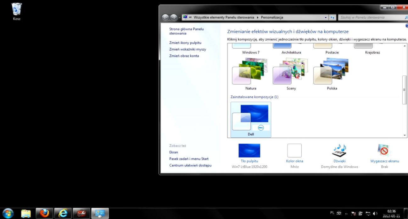 Dell INSPIRON N5110 can not change desktop background in Windows 7