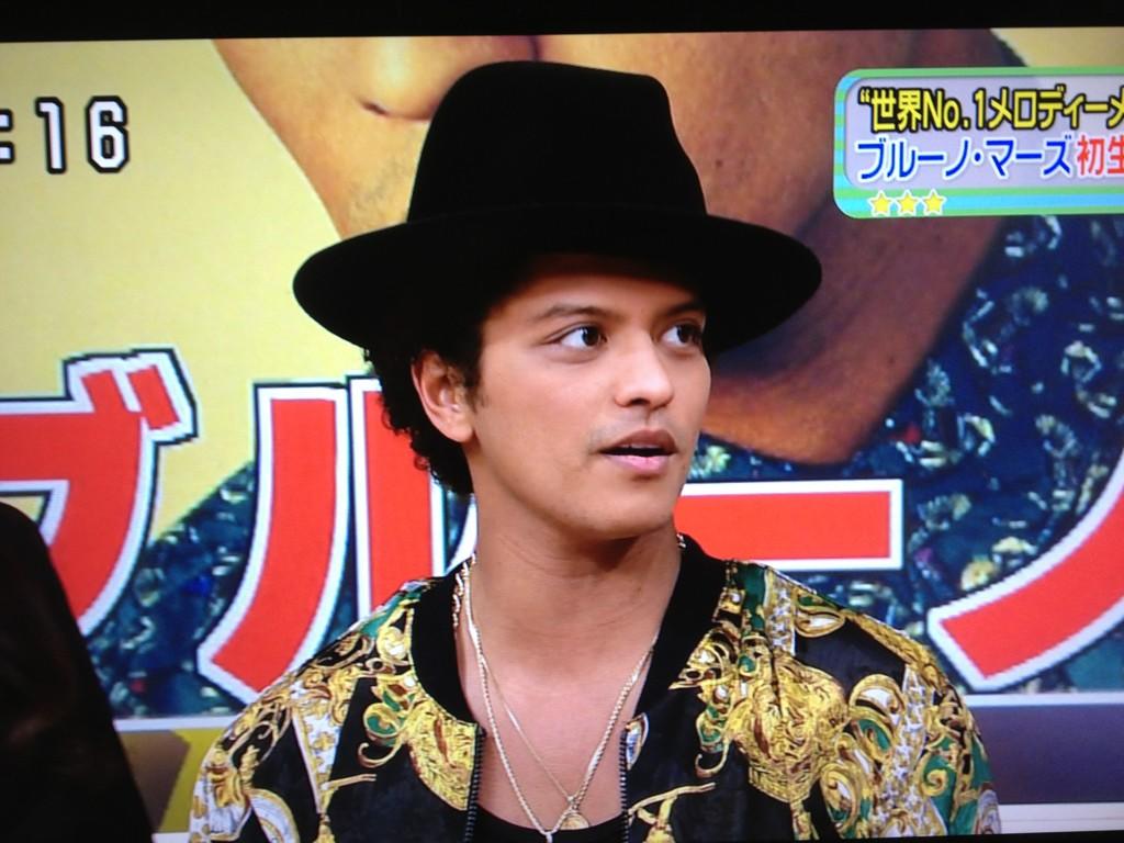 Bruno Mars Spain Bruno en el programa スッキリ(Sukkiri)