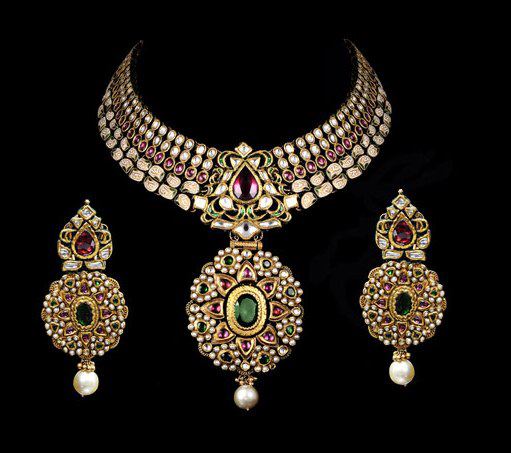 Indian Jewellery and Clothing: Beautiful Kundan bridal jewellery from ...