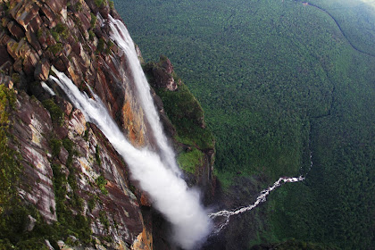 World's Top five waterfalls-according to their height