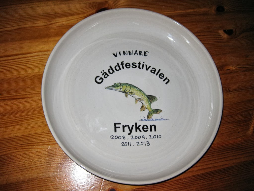 Vinnare Gäddfestivalen 2003, 2004, 2010, 2011, 2013